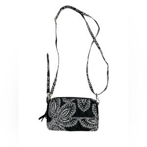 Vera Bradley Black and White Crossbody NWOT box DT